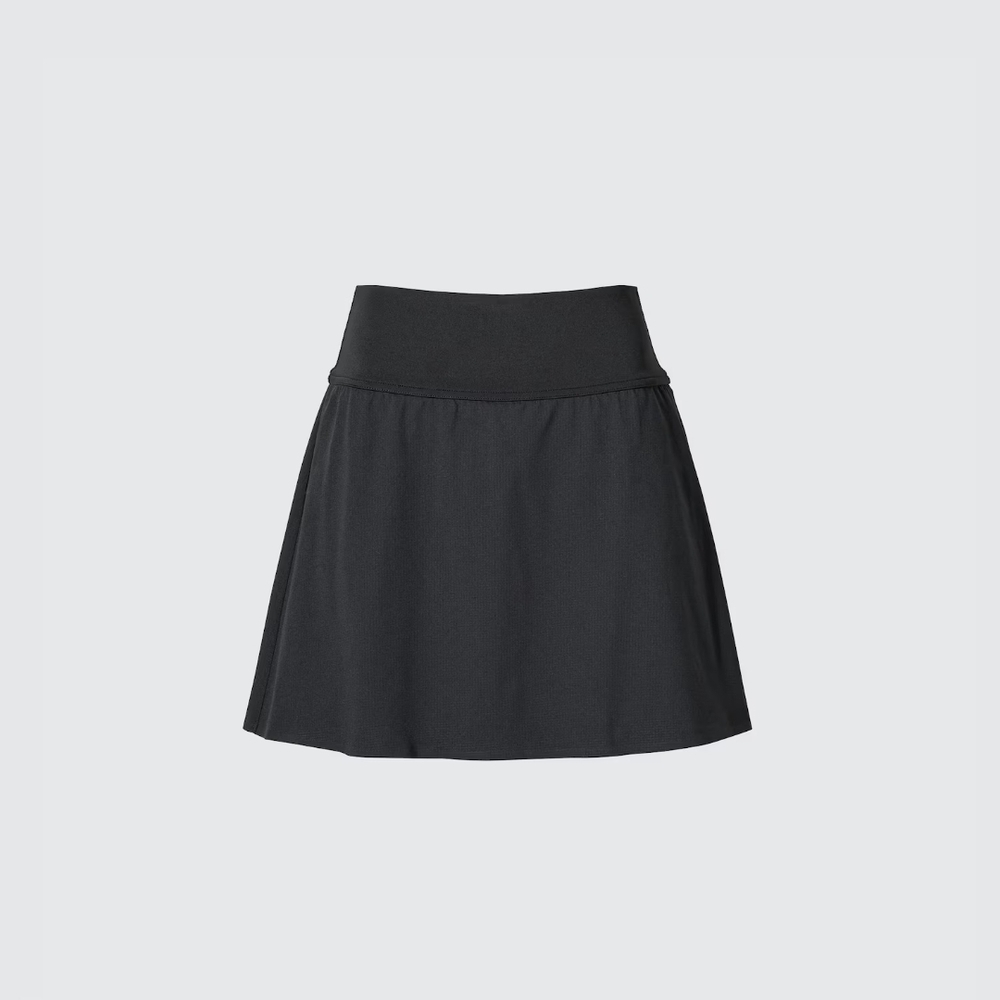 Uniqlo Ultra Stretch DRY Skort - Sweden Athlete Collection, Black, Size XL
